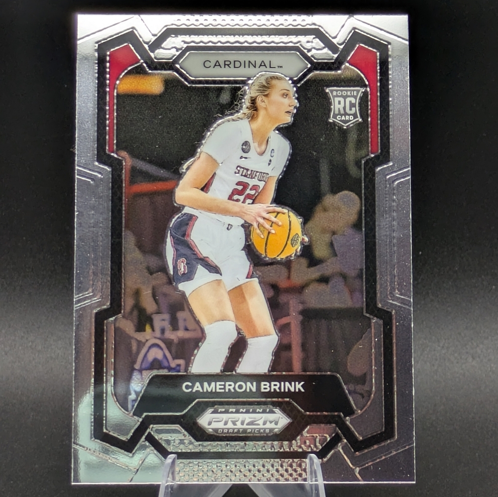 2024 Panini Prizm Draft Picks Cameron Brink 89 Red Pulsar Prizm /299 RC WNBA Lot - Picture 8 of 9